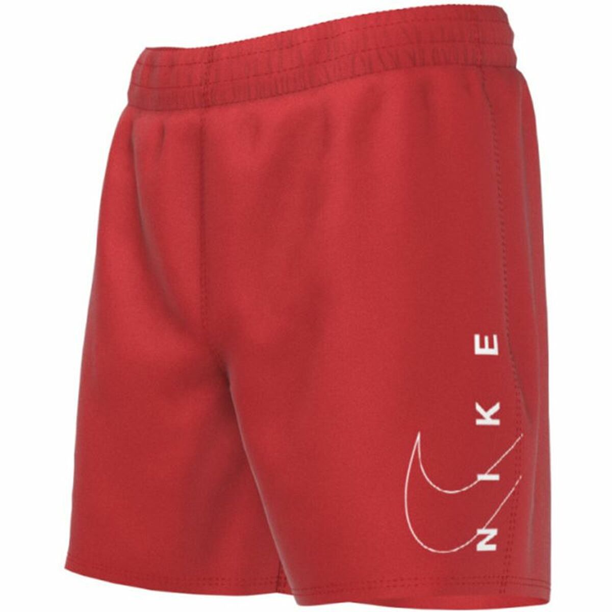 Children’s Bathing Costume Nike 4" Volley Red