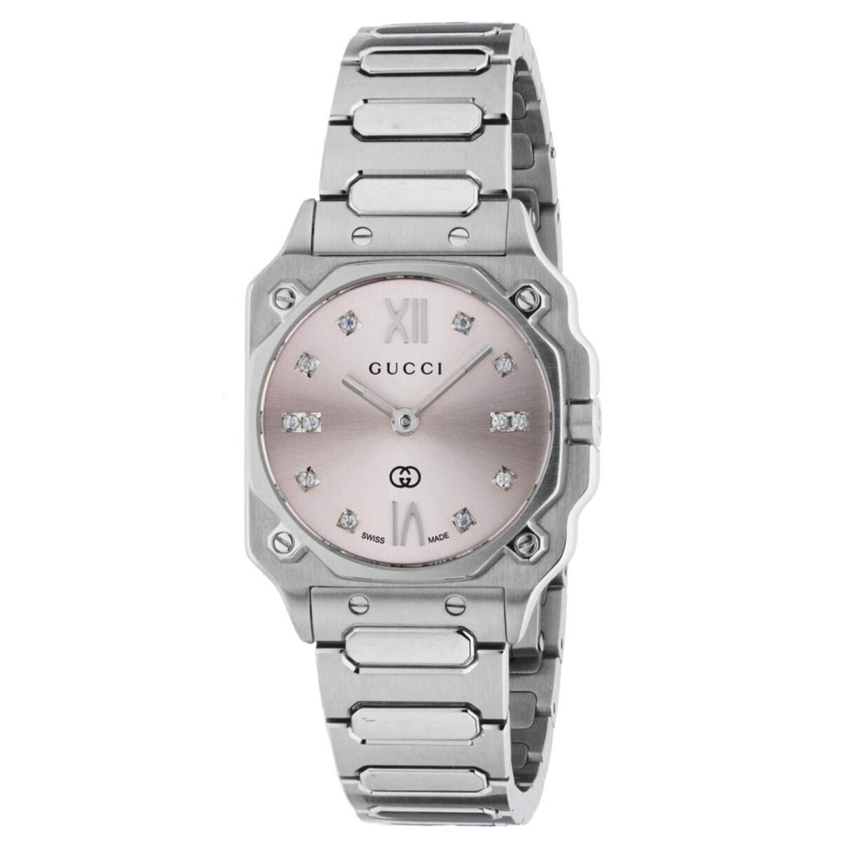 Ladies' Watch Gucci YA166501 Silver Gucci