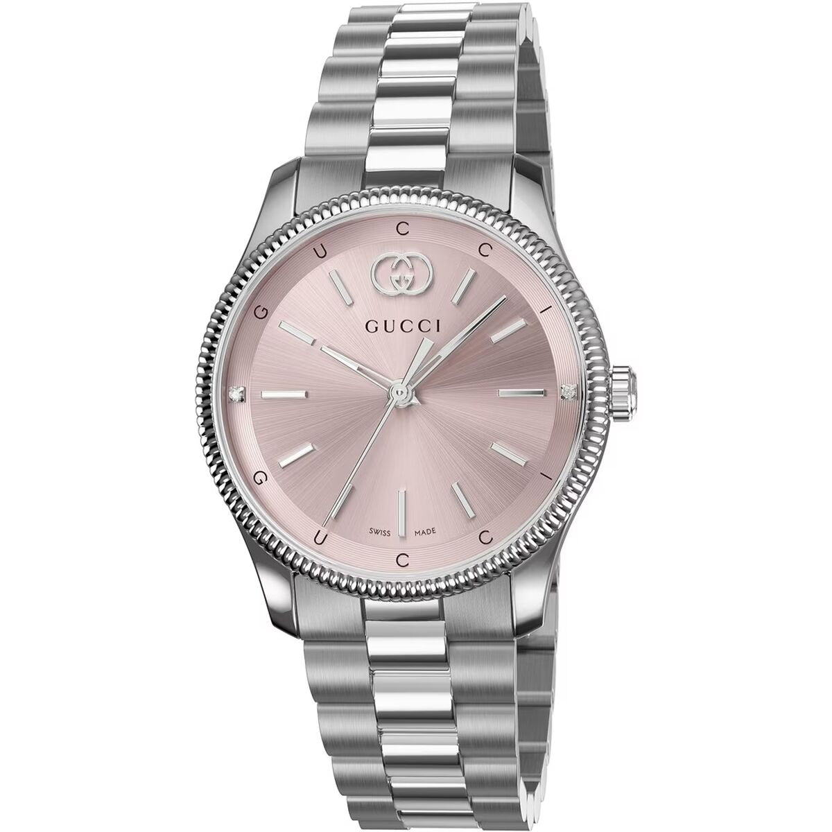 Ladies' Watch Gucci YA1265061 Silver Gucci