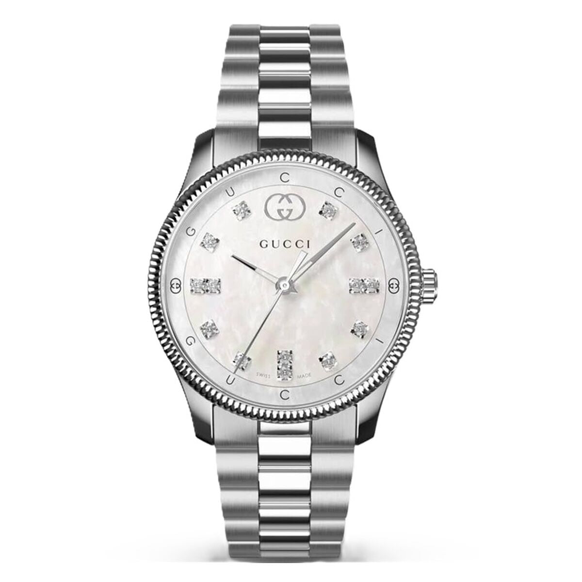 Ladies' Watch Gucci YA1265064 Silver Gucci