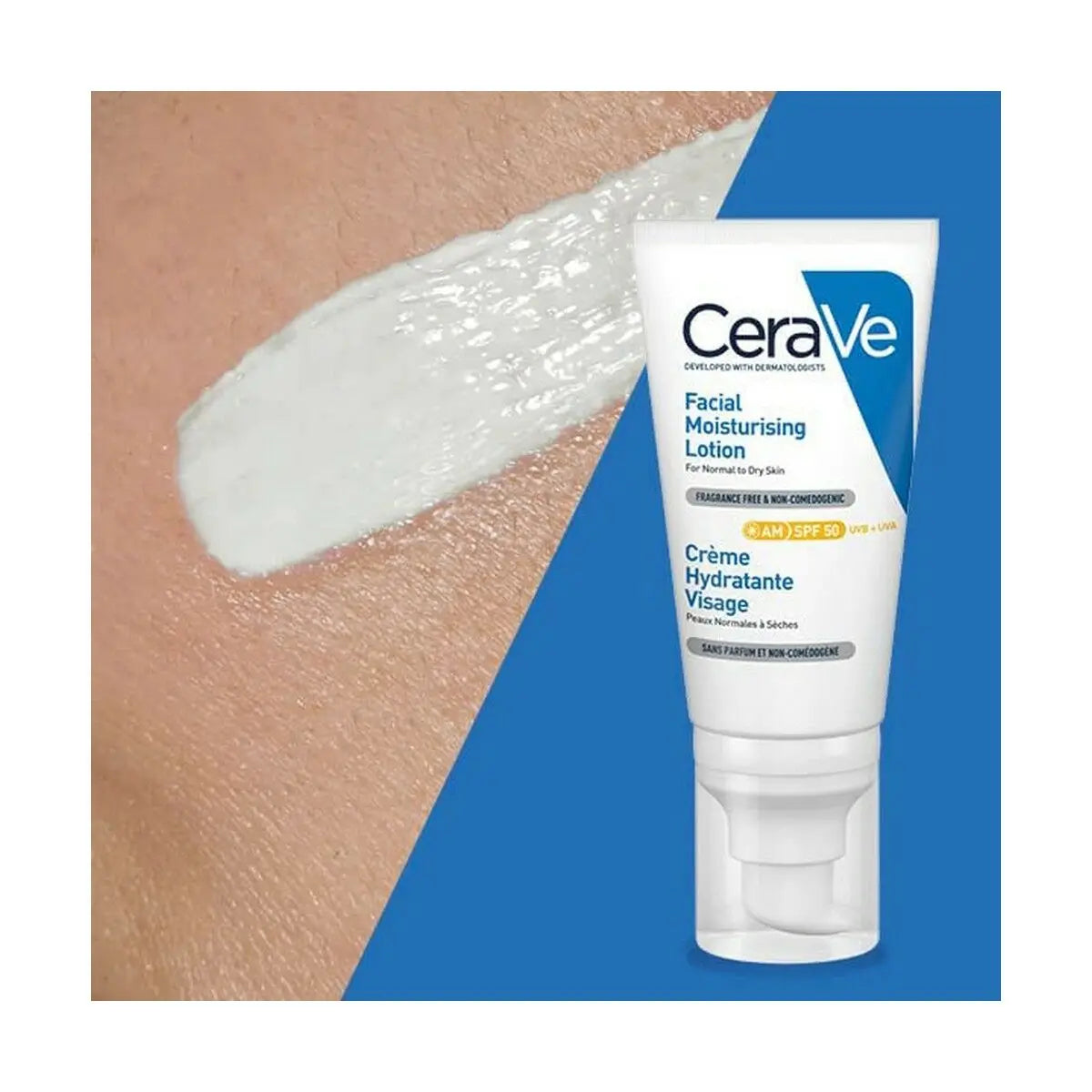 Sun Block CeraVe Facial Moisturising Lotion Spf 50 52 ml-1