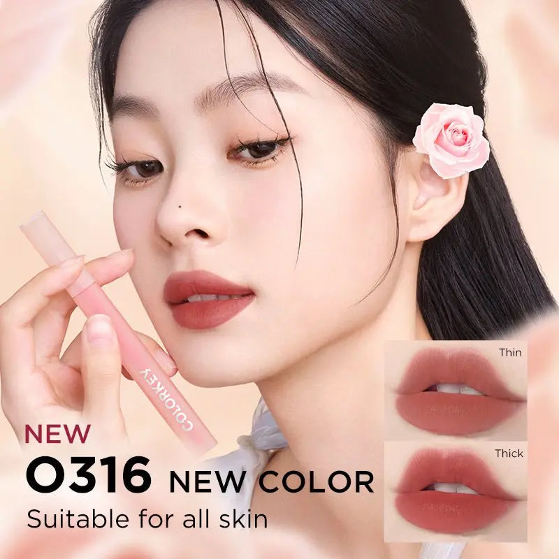 Soft Matte Water Tint O316 Orange Colorkey