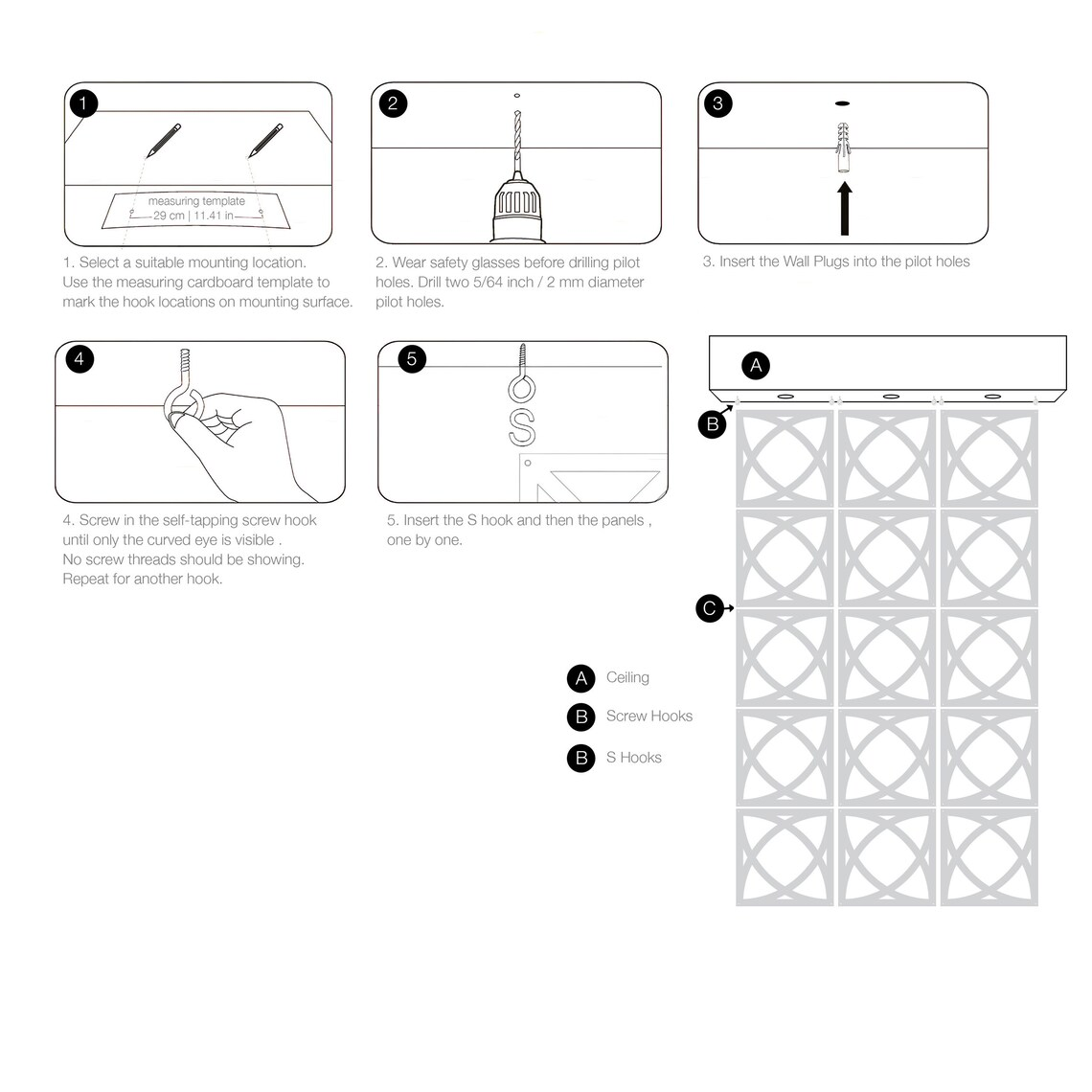 Tomar Suspended Room Divider-3