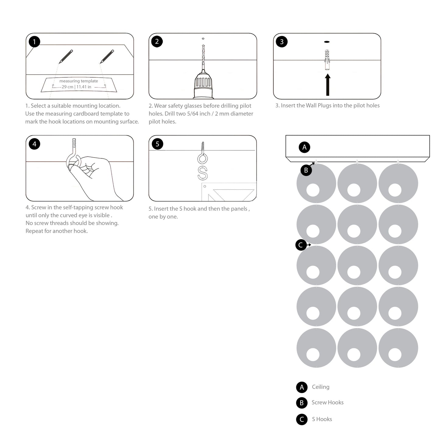 Corvo Island Suspended Room Divider-4