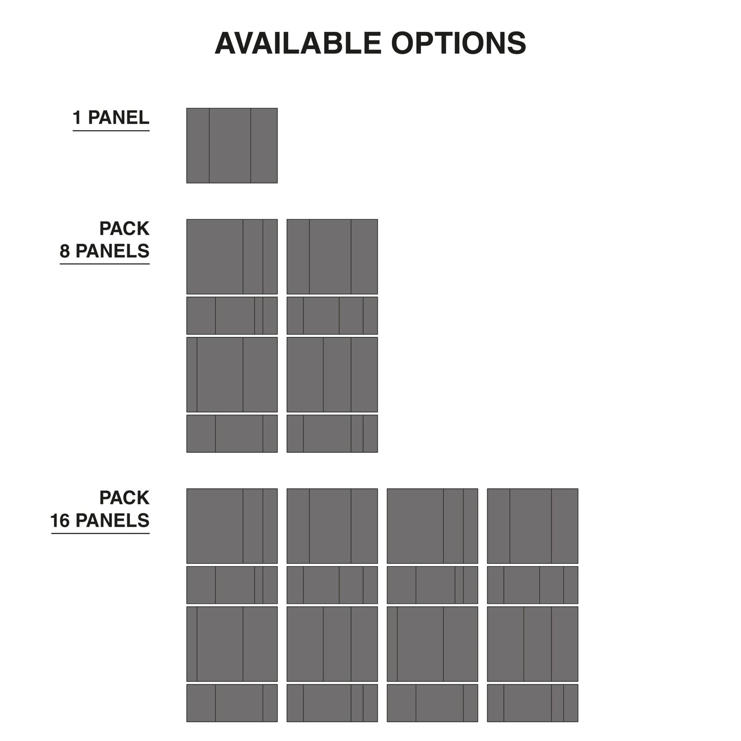 Dark Grey Modular Panels-4