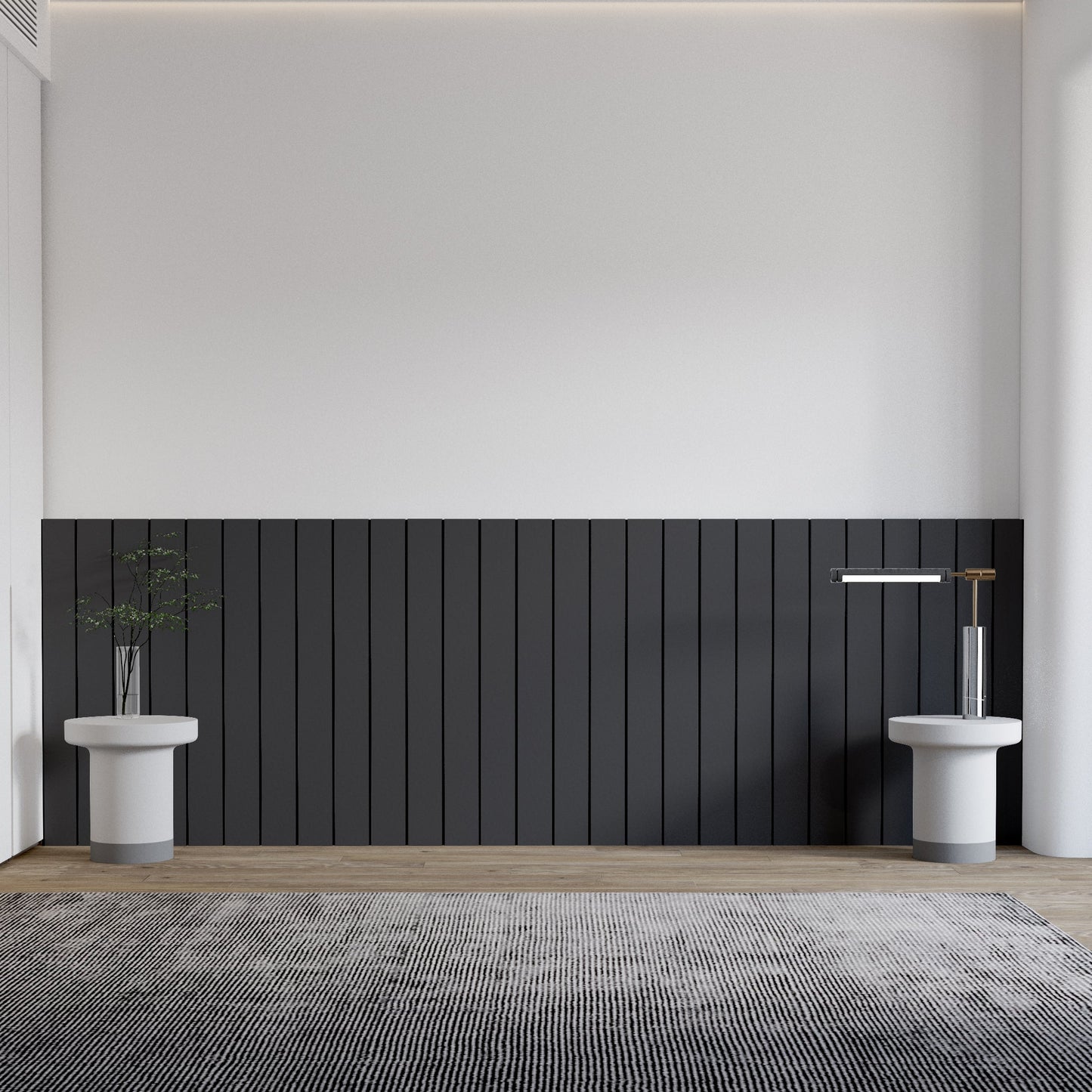 Dark Grey Headboard Bars-1