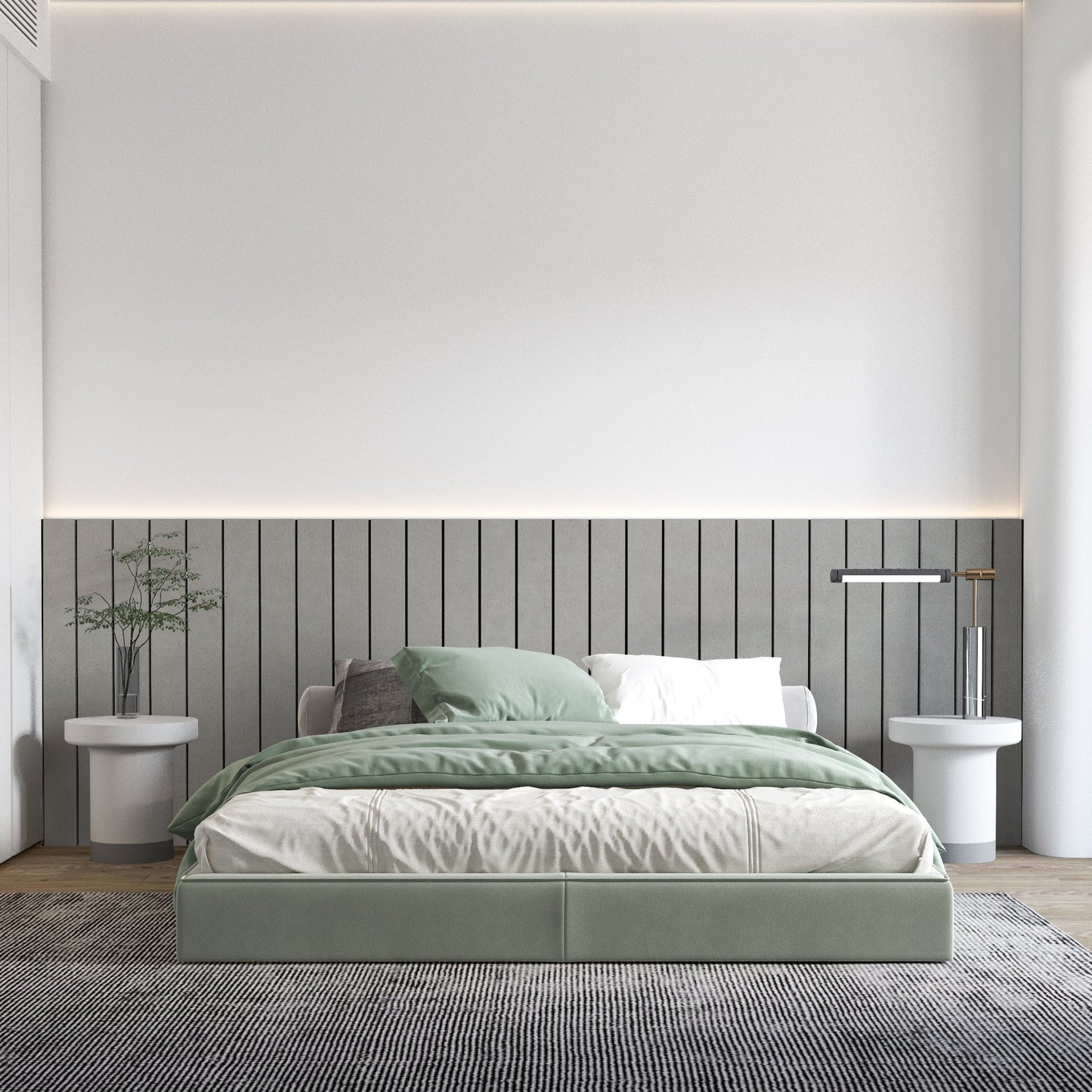 Grey Concrete Headboard-0