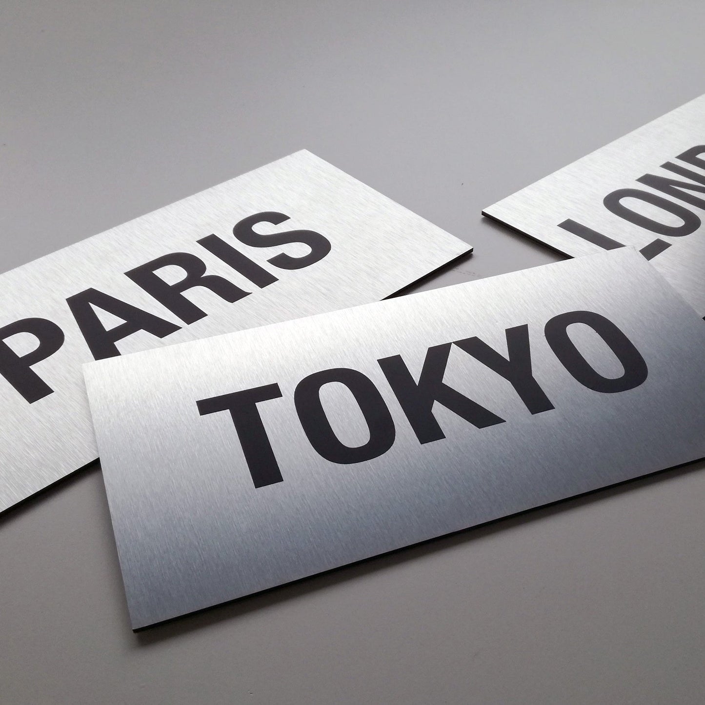 City Names Office Decor 3D-2