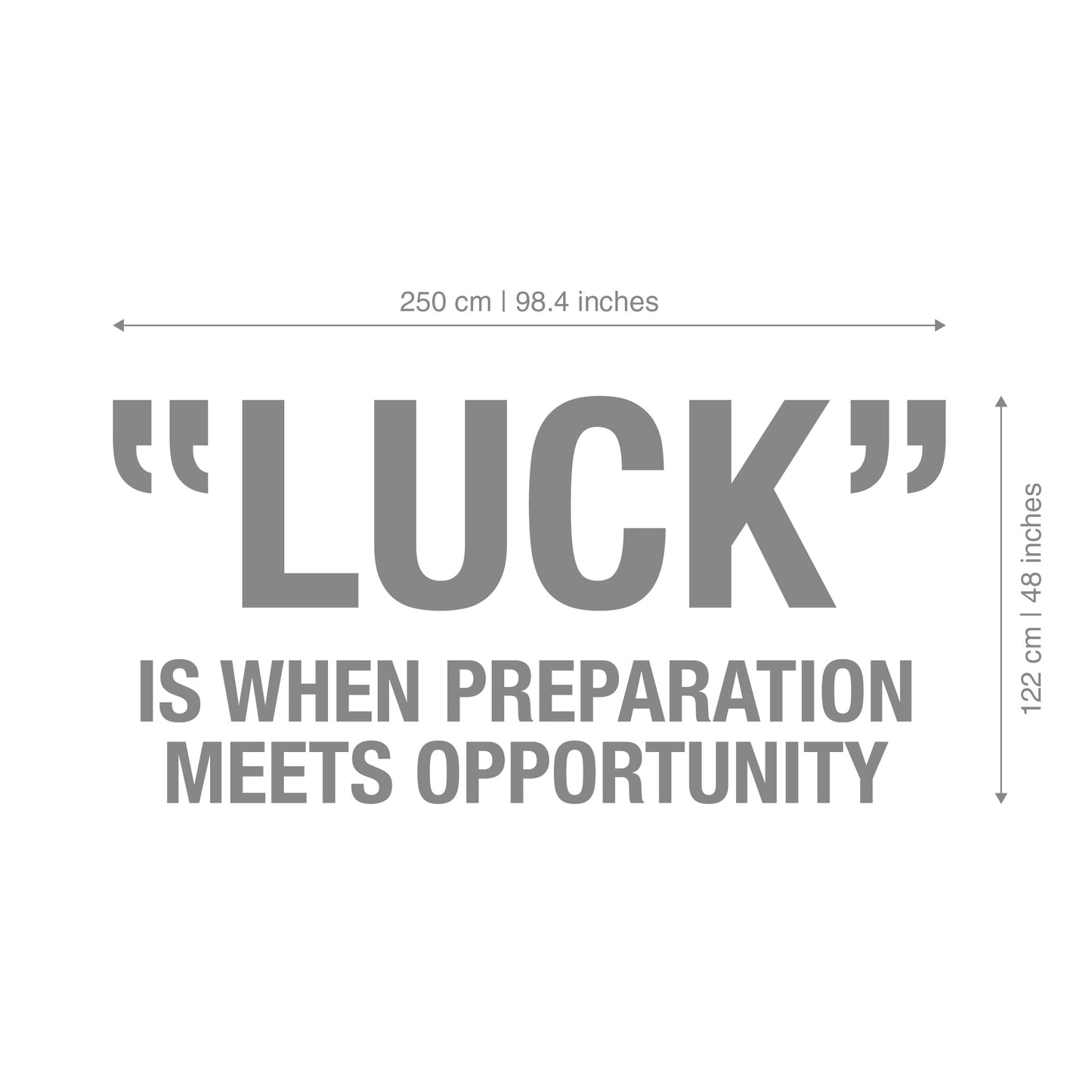 Luck 3D Office Decor-3