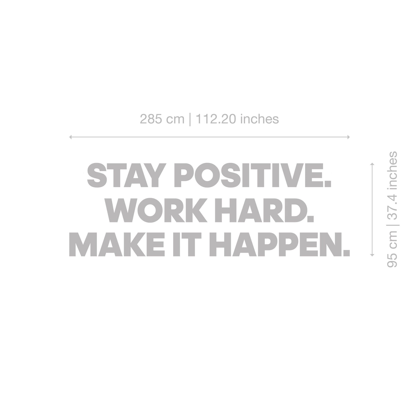 Positive 3D Office Wall Decor-2