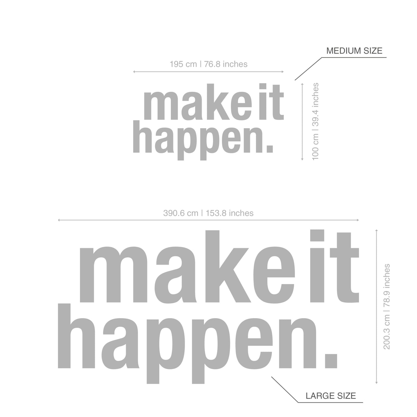Make it Happen 3D Office Decor-3