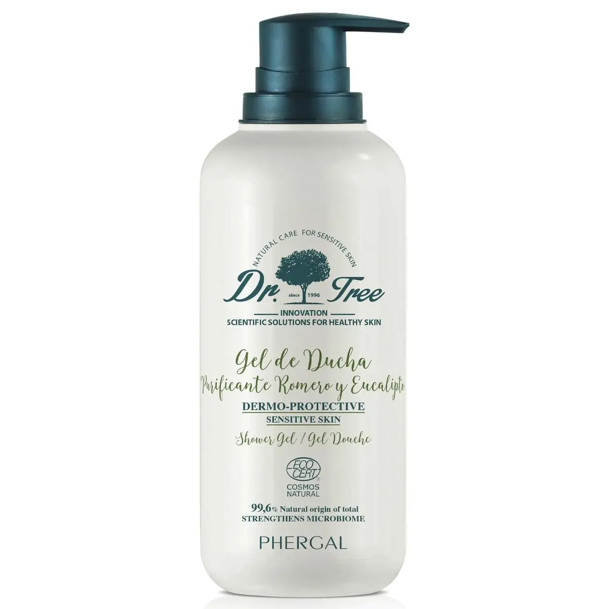 Shower Gel Dr. Tree Sensitive skin Eucalyptus Rosemary Purifying 500 ml Dr. Tree