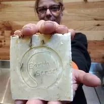 Organic Certified Solid Soap - Cedarwood with Bladderwrack 90g Earthsenseorganics
