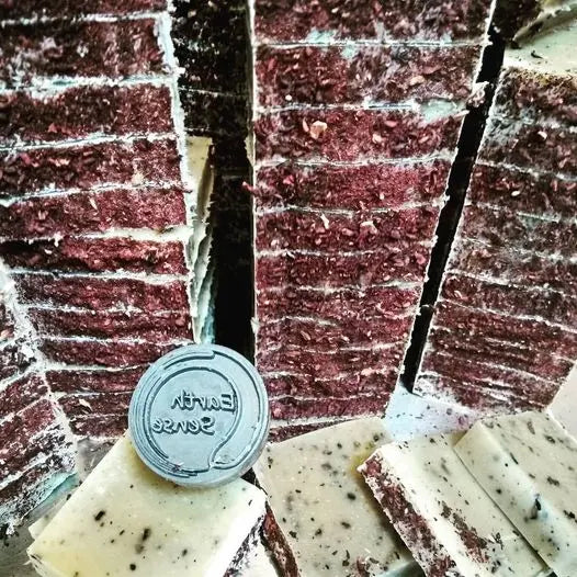 Organic Certified Solid Soap - Cedarwood with Bladderwrack 90g Earthsenseorganics