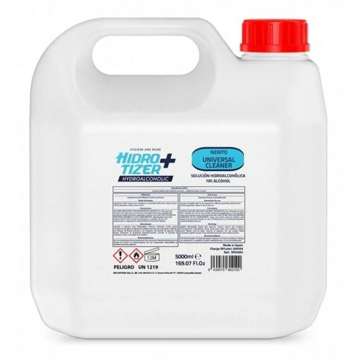Hand Sanitiser Hidrotizer Plus 5 L Hidrotizer Plus