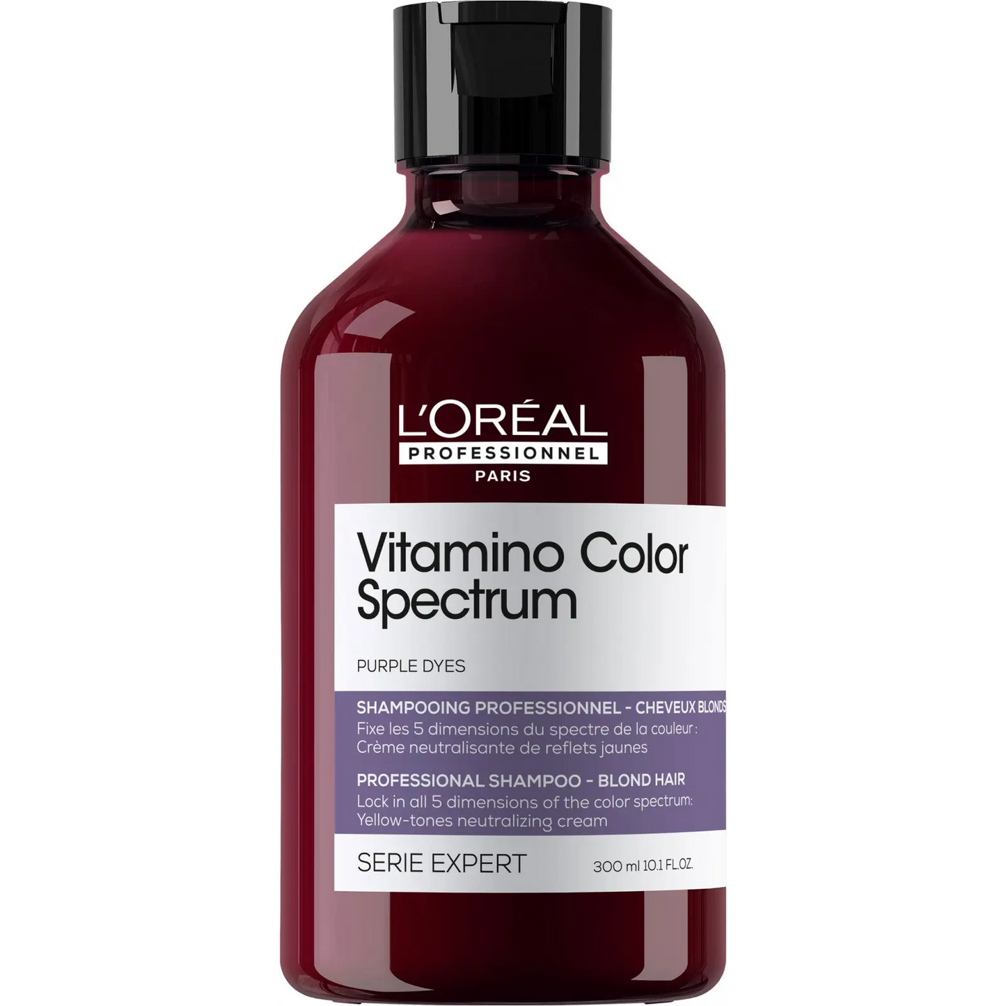 L'Oréal Professionnel Serie Expert Vitamino Color Spectrum Neutralizáló sampon, lila, 300 ml (3474637268381) L'ORÉAL PROFESSIONNEL