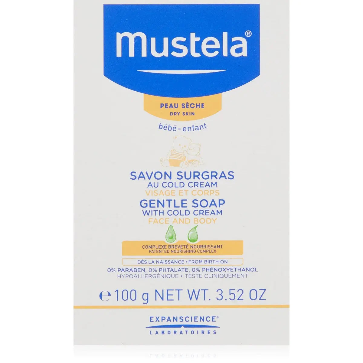 Soap Cake Mustela Cold Cream (100 g)-0