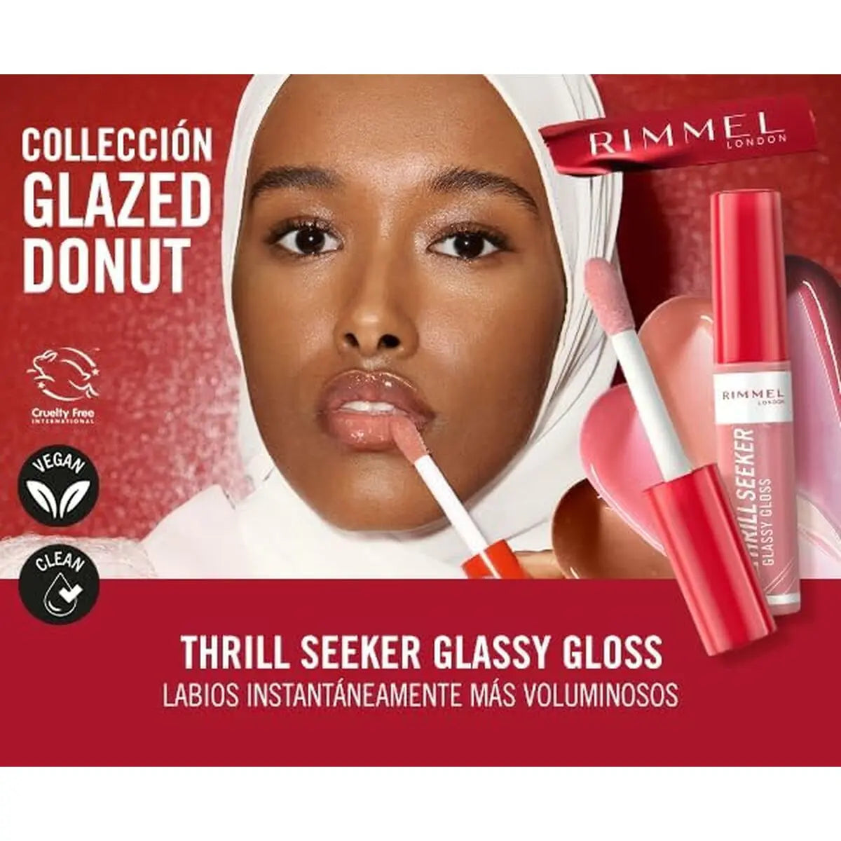 Lip-gloss Rimmel London THRILL SEEKER Nº 750-Frosted Berry 6 ml Rimmel London