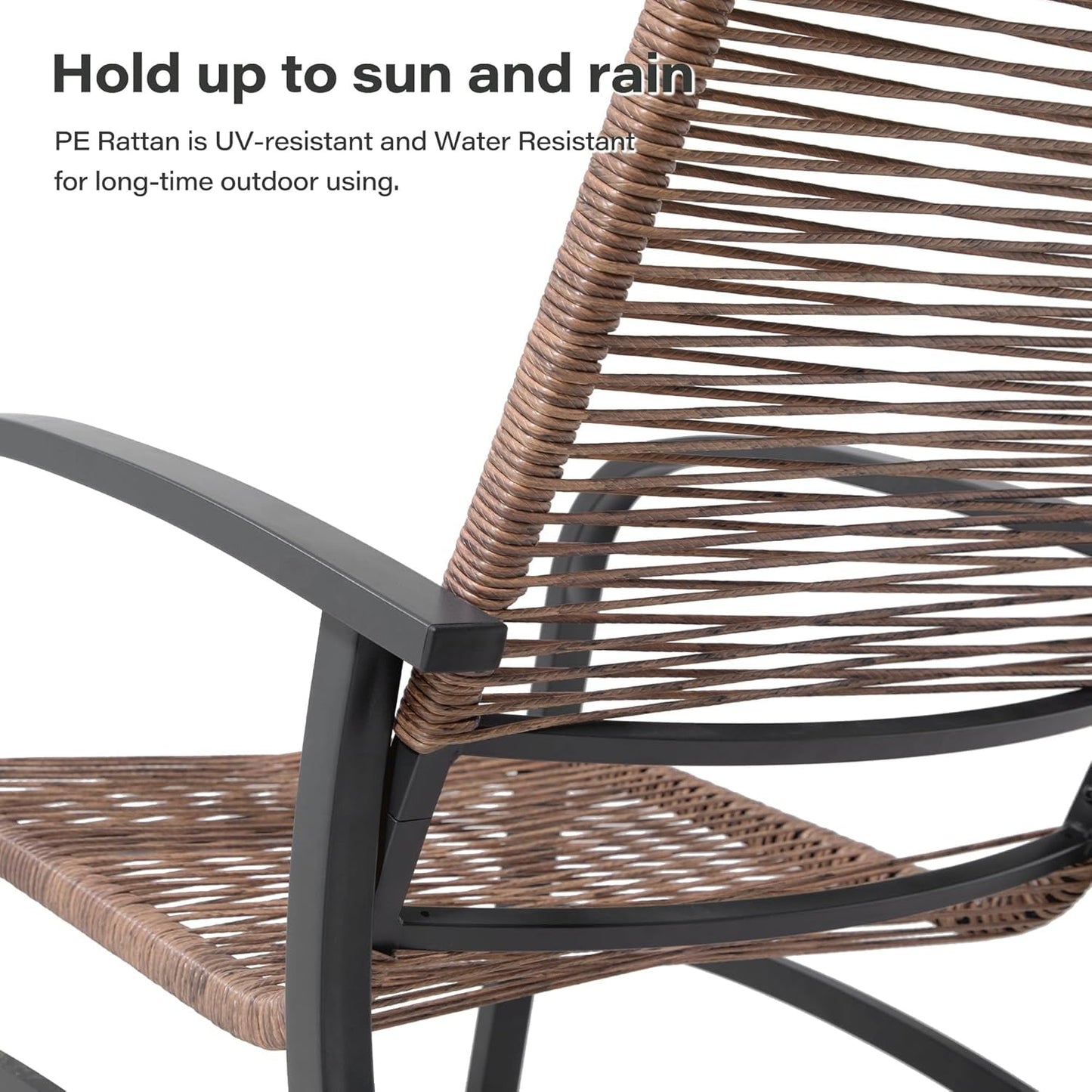 Comfortable 5 Piece Patio Conversation Set for Outdoors-4