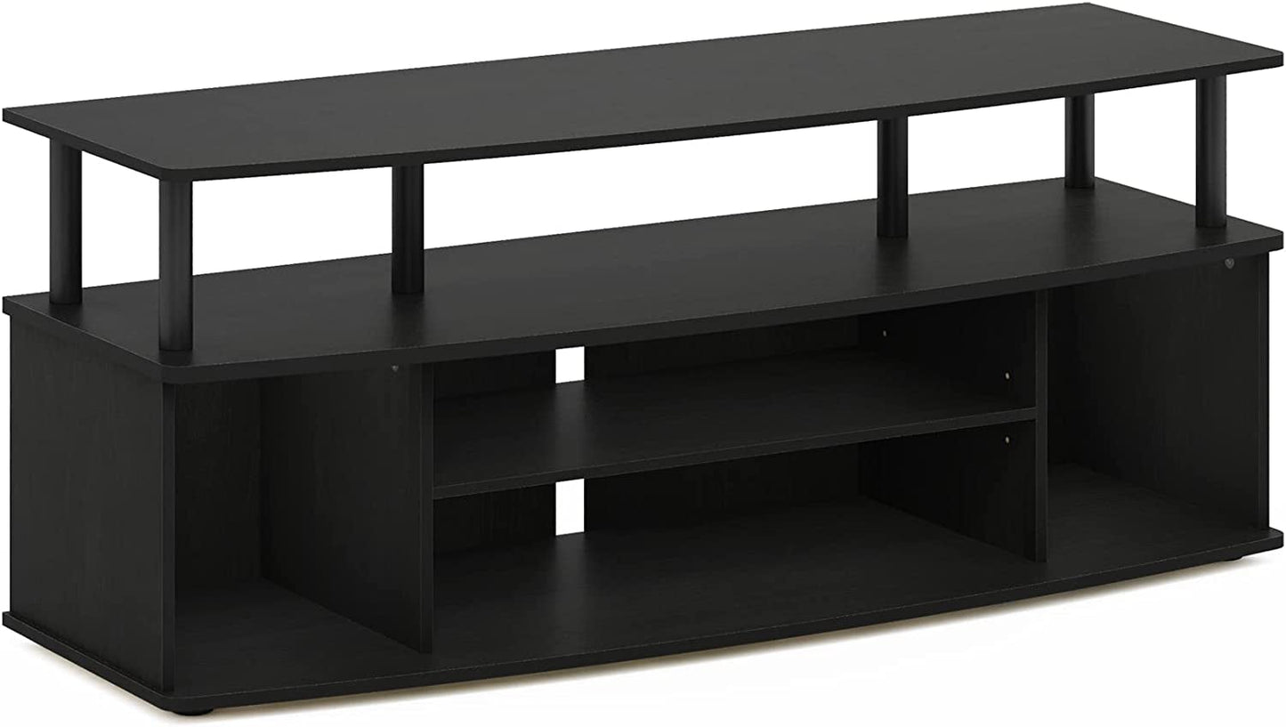 Jaya Large Entertainment Center Hold up to 55-In TV, Inches, Blackwood-0