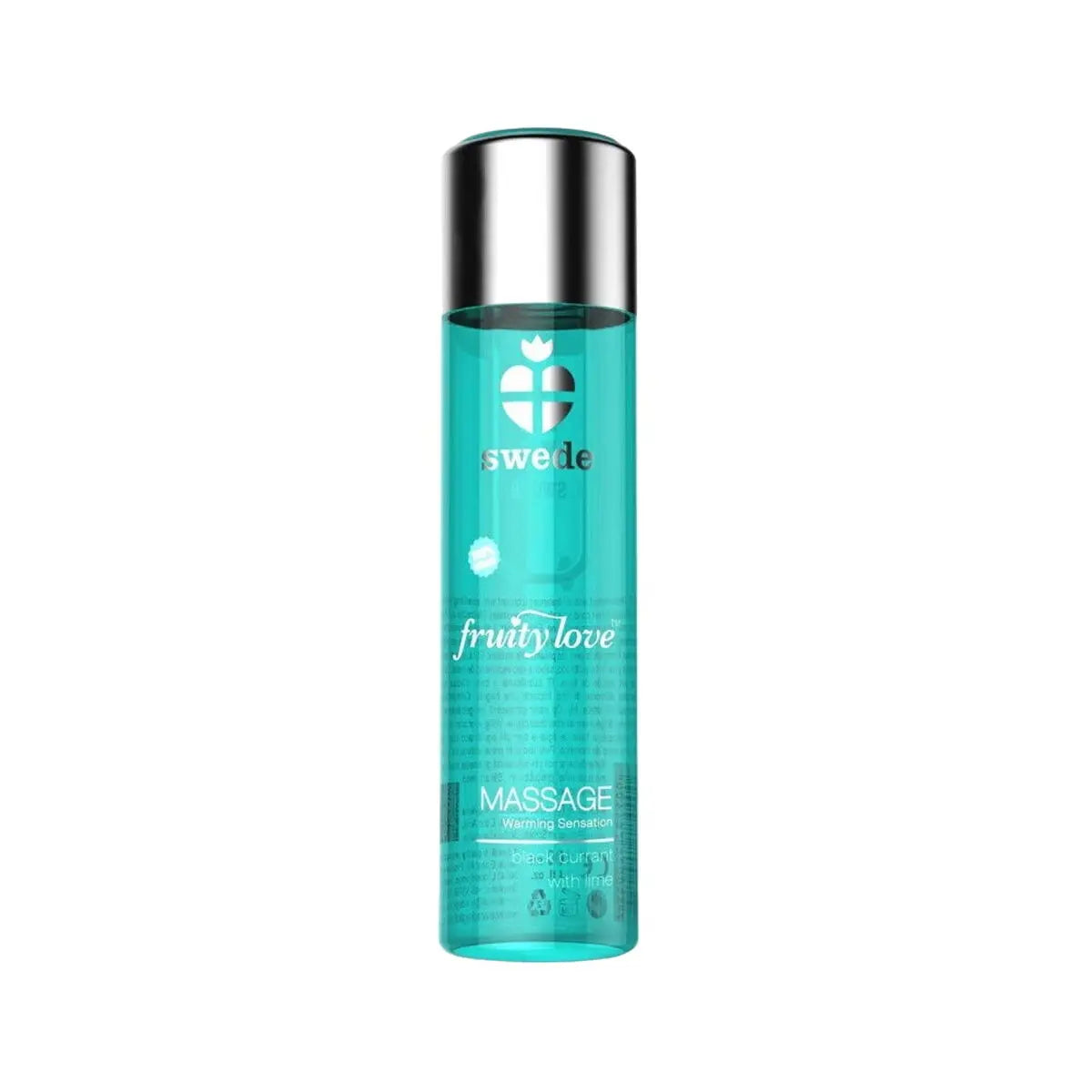 Erotic Massage Oil Swede 120 ml Heating Effect Lime Blackcurrant Swede