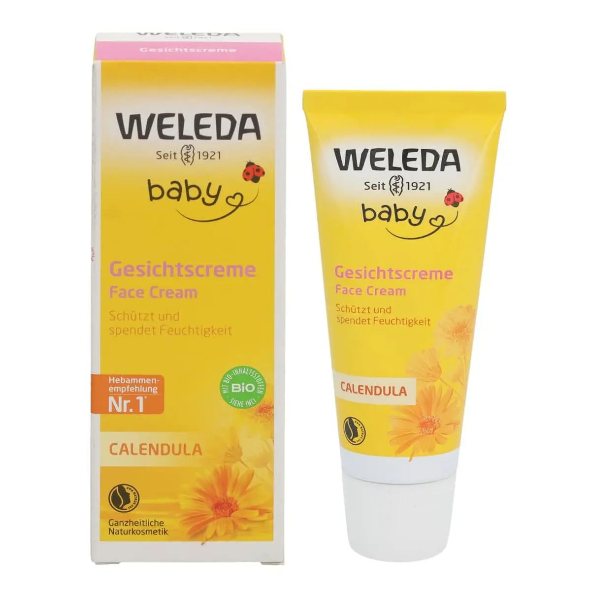 Hydrating Facial Cream for Babies Weleda Baby Calendula 50 ml Weleda