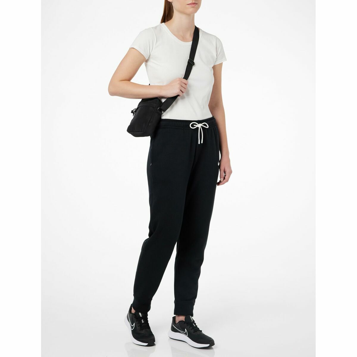 Long Sports Trousers Nike NIKE PARK 20 TEAM FLEECE PANT CW6961 010 Black Lady Nike