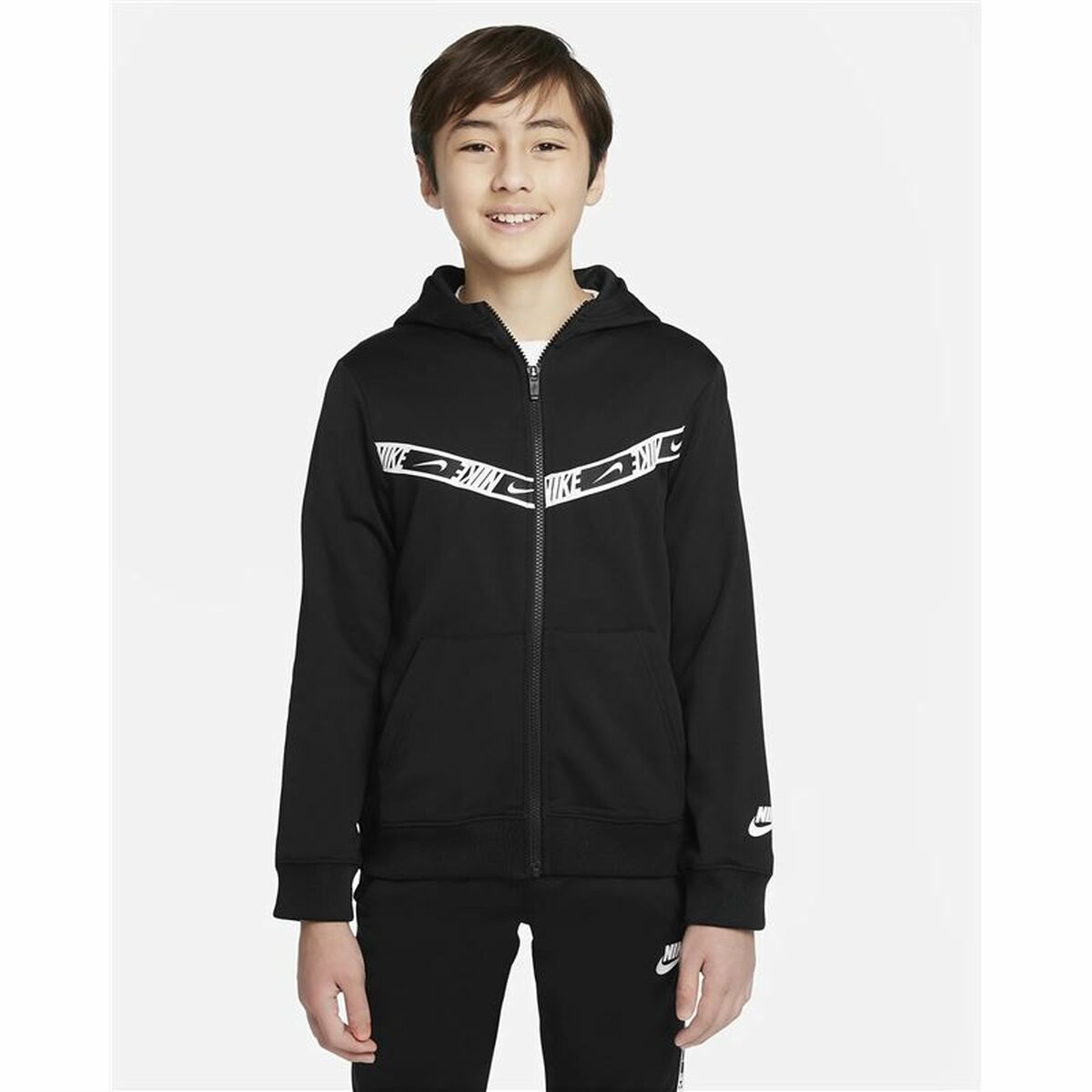 Children's Sports Jacket Nike Sportswear Black Nike