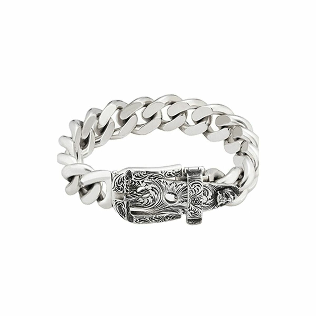 Men's Ring Gucci YBA476810001 Silver Gucci
