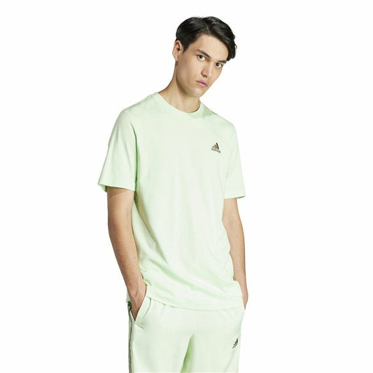 Men’s Short Sleeve T-Shirt Adidas adidas Sl Green Adidas