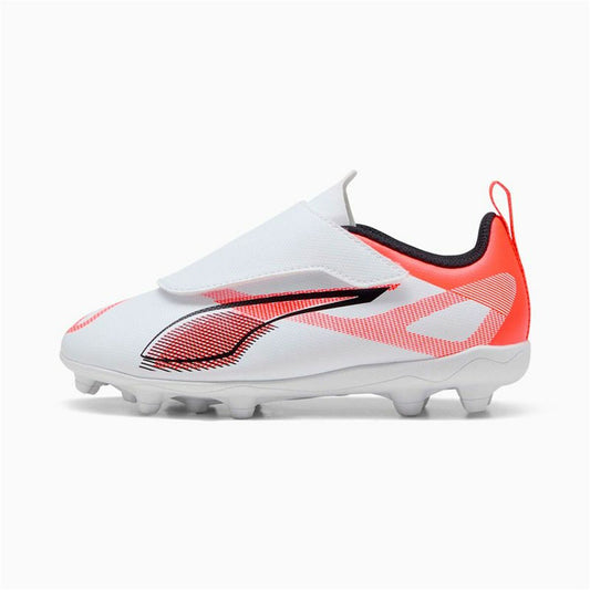 Childrens Football Boots Puma White