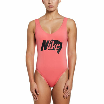 Women’s Bathing Costume Nike  U-Back Coral
