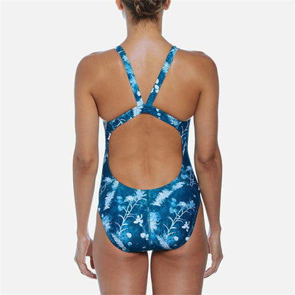 Women’s Bathing Costume Nike Fastback  Blue