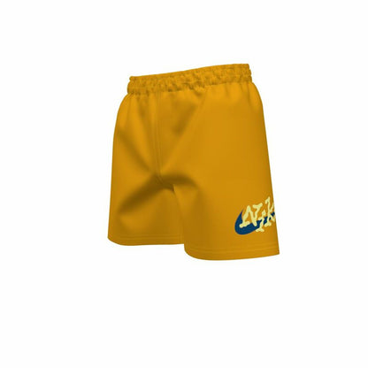 Children’s Bathing Costume Nike 4" Volley Short Ocre
