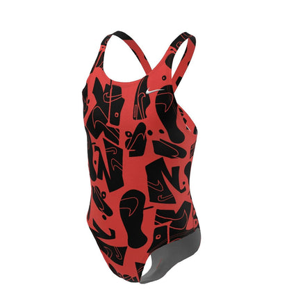 Swimsuit for Girls Nike Crimson Red