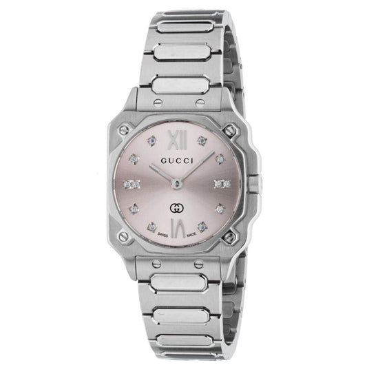 Ladies' Watch Gucci YA166501 Silver Gucci