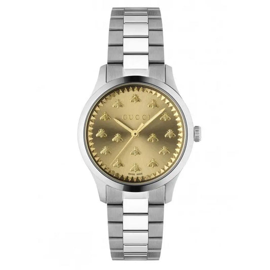 Ladies' Watch Gucci G-TIMELESS MULTIBEE Silver-0