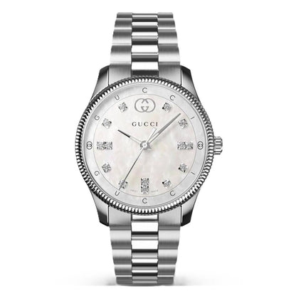 Ladies' Watch Gucci YA1265064 Silver Gucci