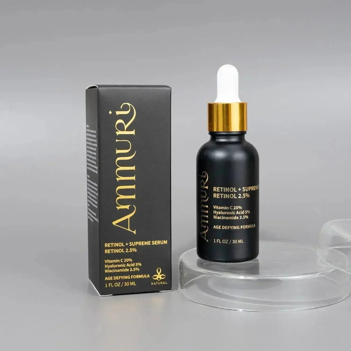 Ammuri Retinol Supreme 2.5% Serum – Anti-Aging Treatment - Age-Defying Formula Ammuri Skincare