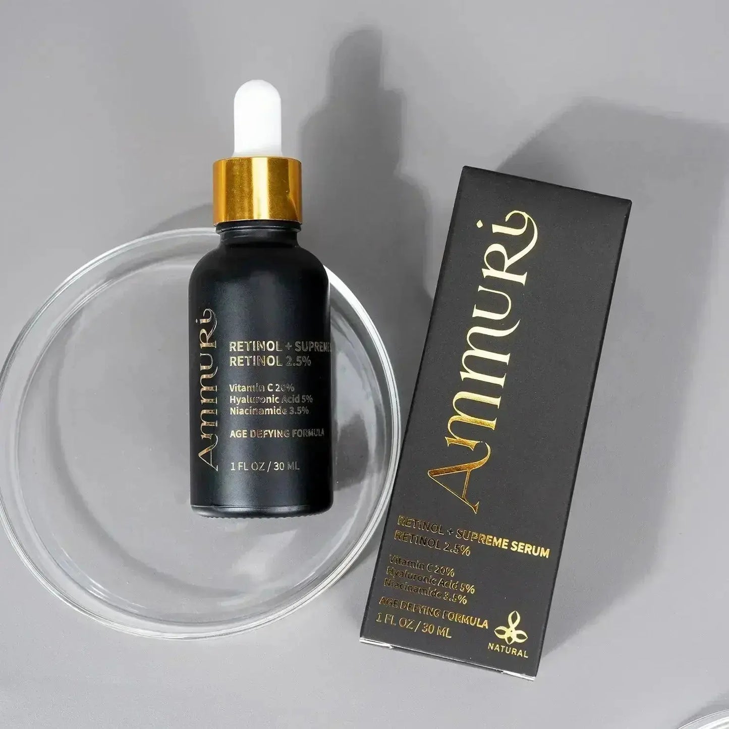 Ammuri Retinol Supreme 2.5% Serum – Anti-Aging Treatment - Age-Defying Formula Ammuri Skincare