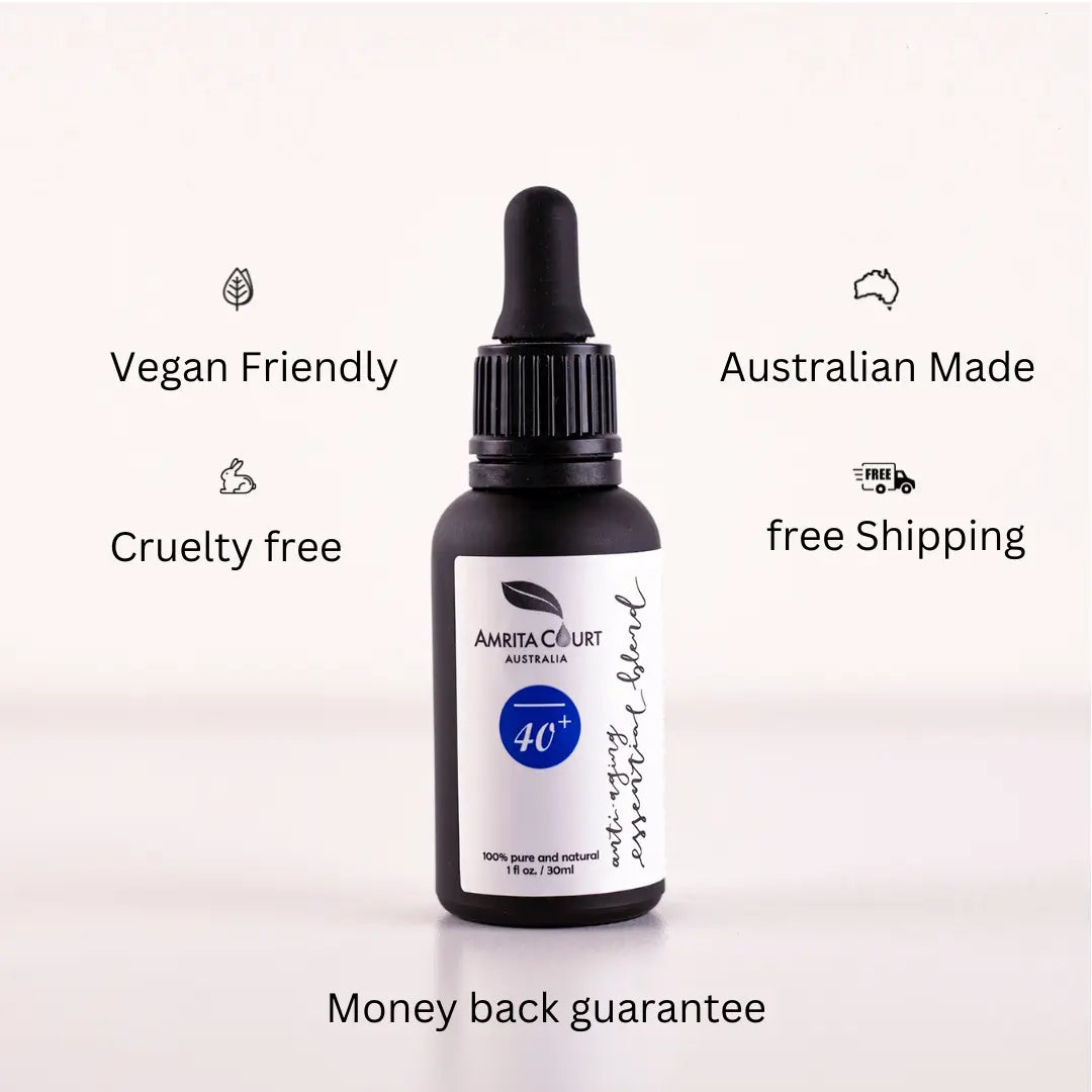 Anti-Aging Essential Blend 40+ | Feature Neroli | Premium Skin Range | Skincare Oil Amrita Court