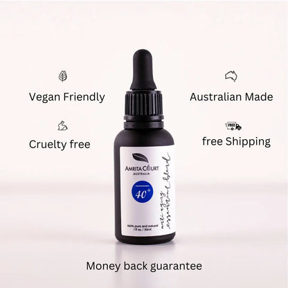Anti-Aging Essential Blend 40+ | Feature Neroli | Premium Skin Range | Skincare Oil Amrita Court