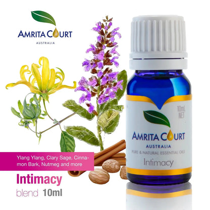 Intimacy+Wood Diffuser | Sensual & Euphoric | Female Hormone | Postpartum | Essential Oil Combo Amrita Court