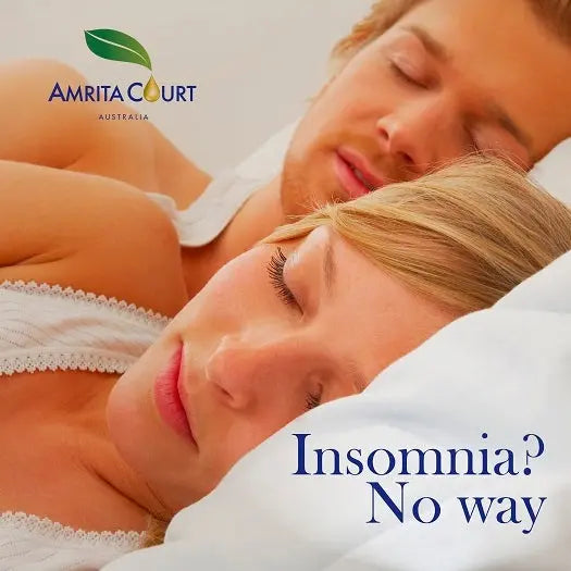 Peaceful Sleep+Wood Diffuser | Improve Sleep | Calming & Sedating | Essential Oil Combo Amrita Court