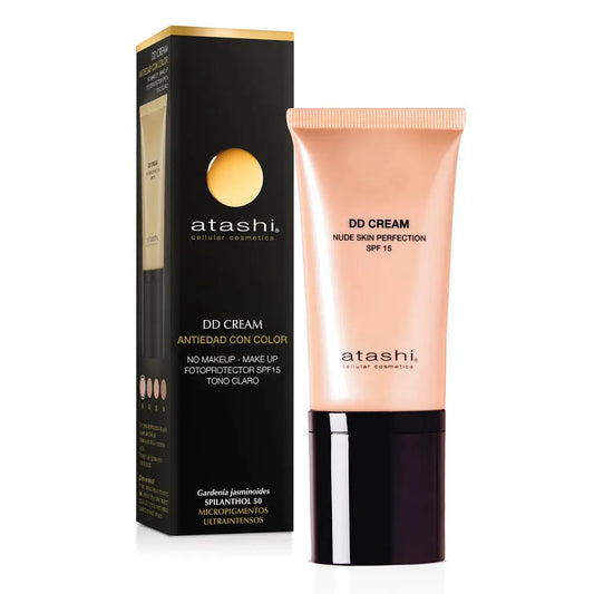 DD CREAM natural skin perfection SPF15 #Claro 50 ml Atashi