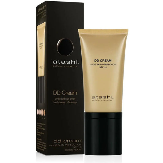 Sun Protection with Colour Atashi Celullar Cosmetic Dd Beige Spf 15 50 ml DD Cream Atashi