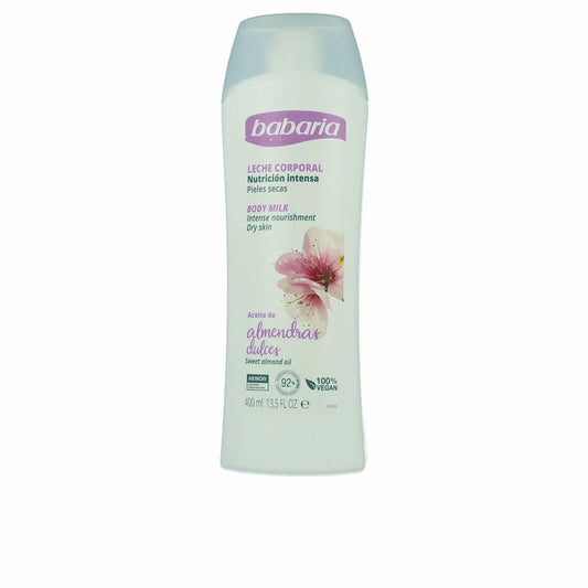 NutritiveBody Milk Babaria   Almond Oil 400 ml Babaria