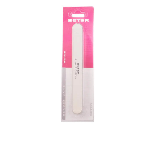 LIMA-PULIDOR uñas 6 facetas 18 cm Beter