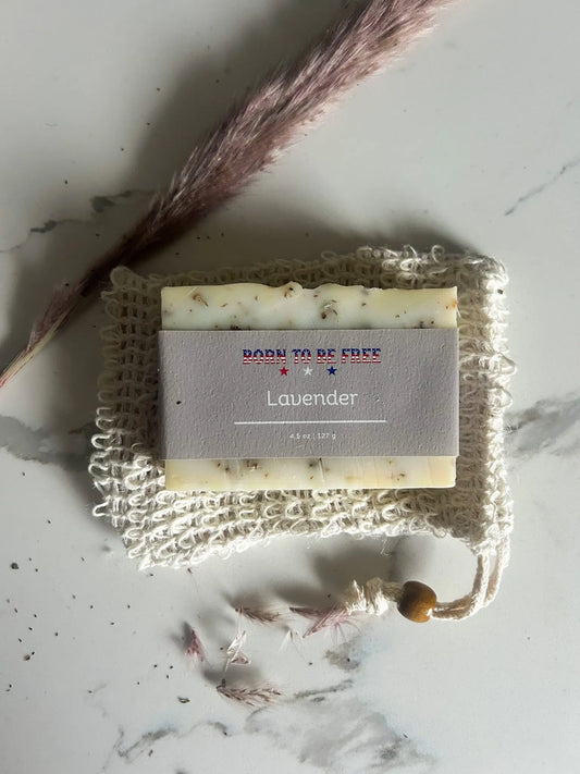 Lavender Tallow Soap Bar Born to be Free