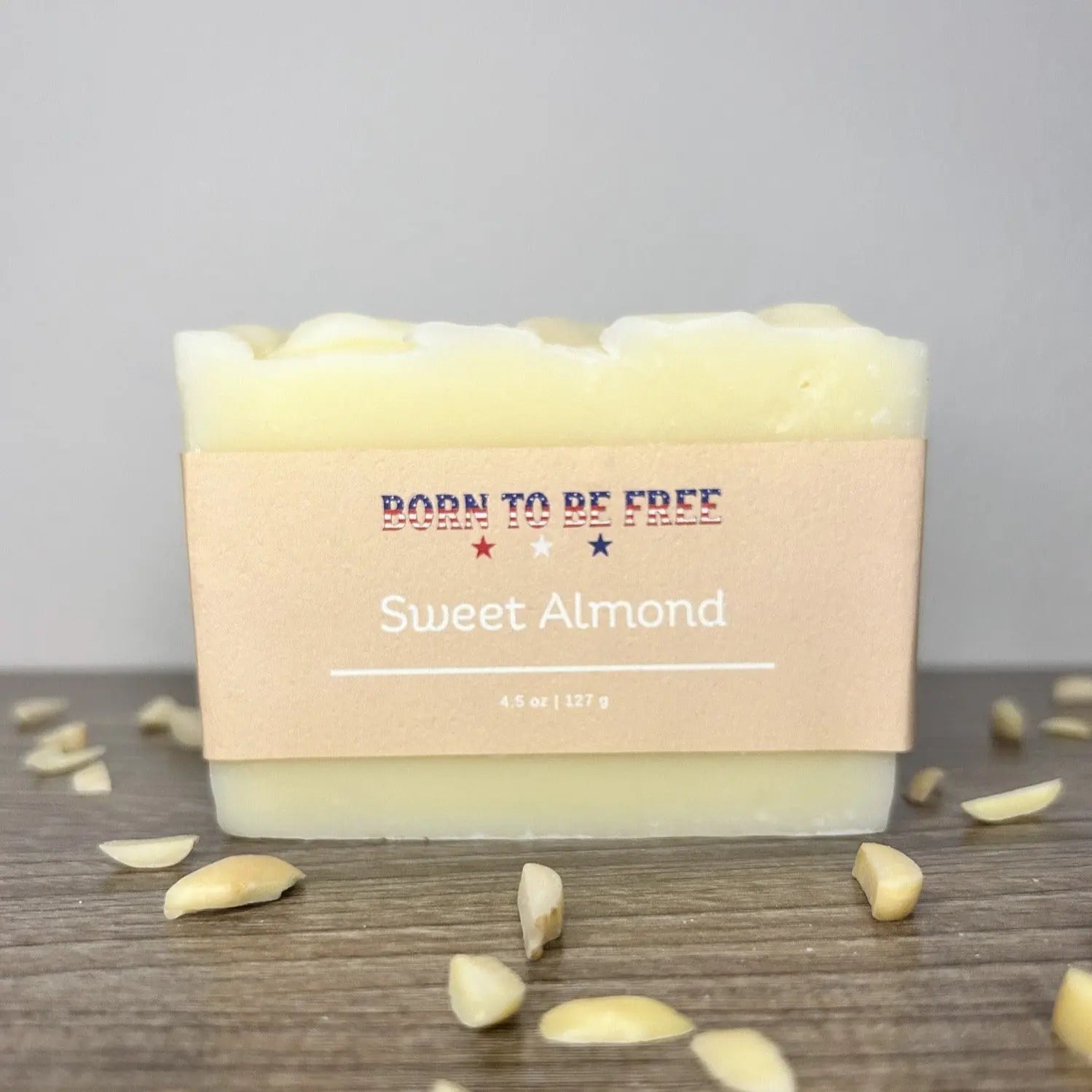 Sweet Almond Tallow Soap Bar Born to be Free